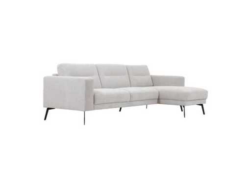 fonQ - Lewis Hoekbank met Chaise Longue Rechts - Wind - Bankstel