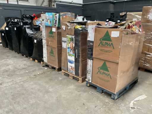 Marchandises de retour de palettes (8x)