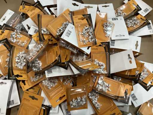 Elektrofix kabelclips 5 mm wit (98x)