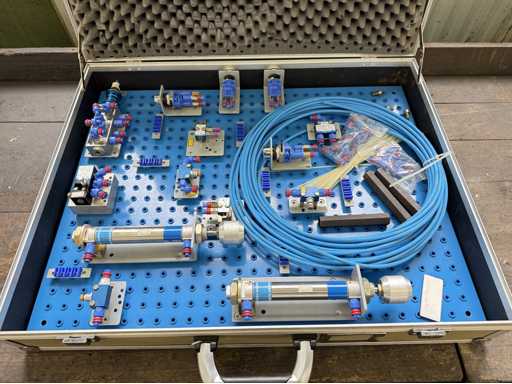 FESTO Pneumatics Teaching Case / Training Set