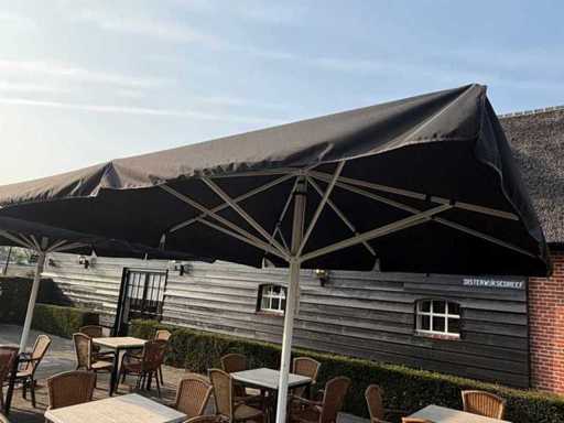 Sediamo Catering Parasol 400x400 cm - neutilizat