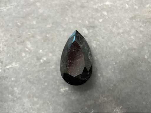Zwarte diamant 4.31 carat natuurlijke diamant