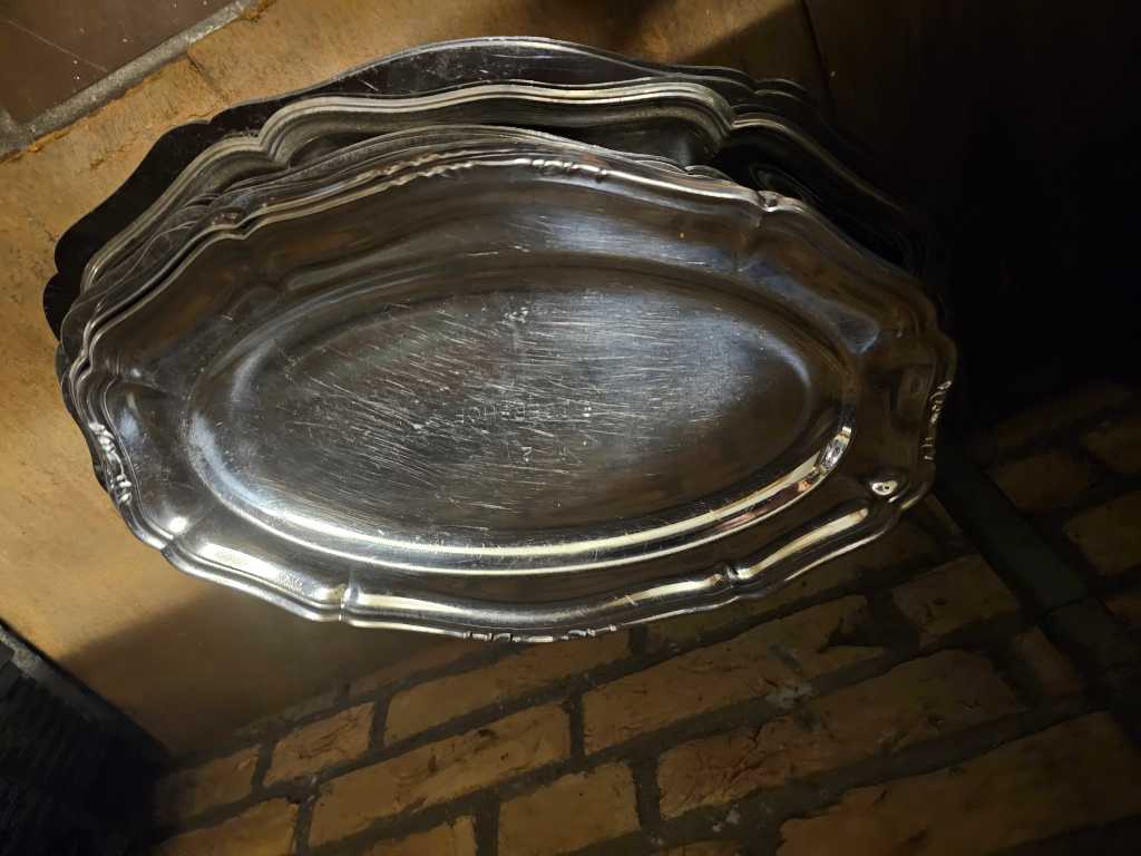 Stainless steel bowls various (40x)