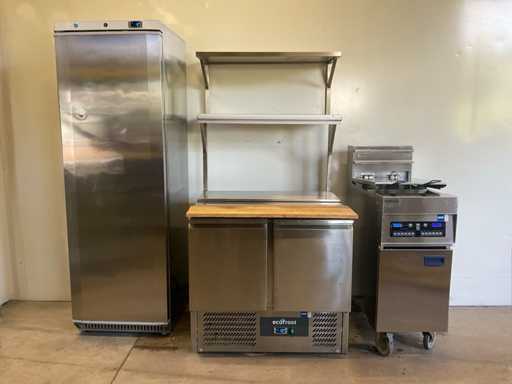 Ecofrost - 4750.050 - Saladette - 2 deurs - met dubbele etagere