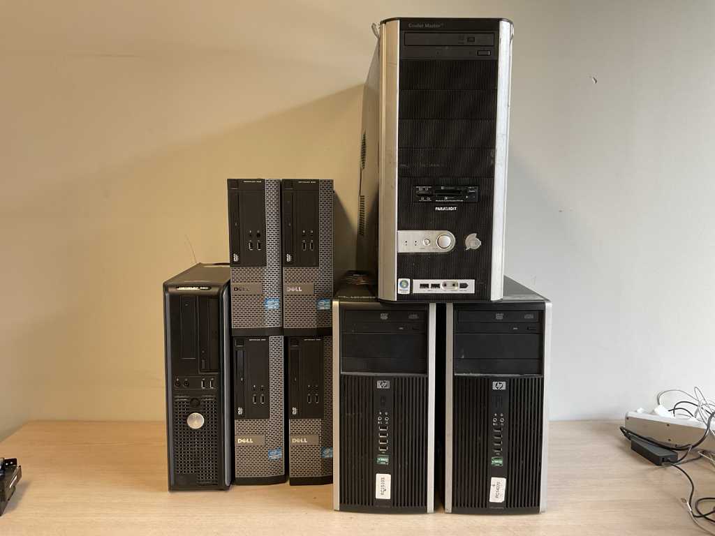 Różne komputery stacjonarne (8x)