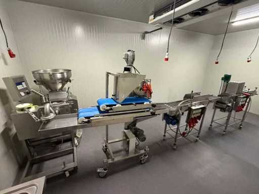 Equipment for production kitchens, refrigeration and packaging technology