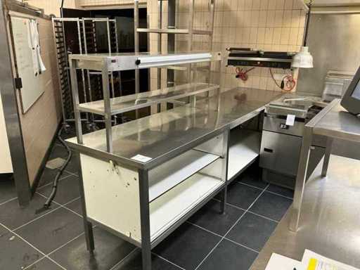 Arbeitsbank mit Wärmemodul