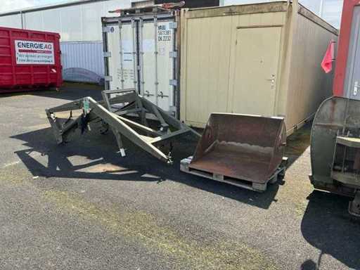 Frontlader mit Schaufel für Traktor