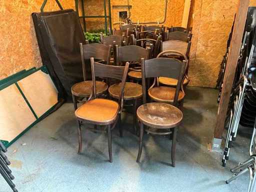 Caféstoelen (22x)