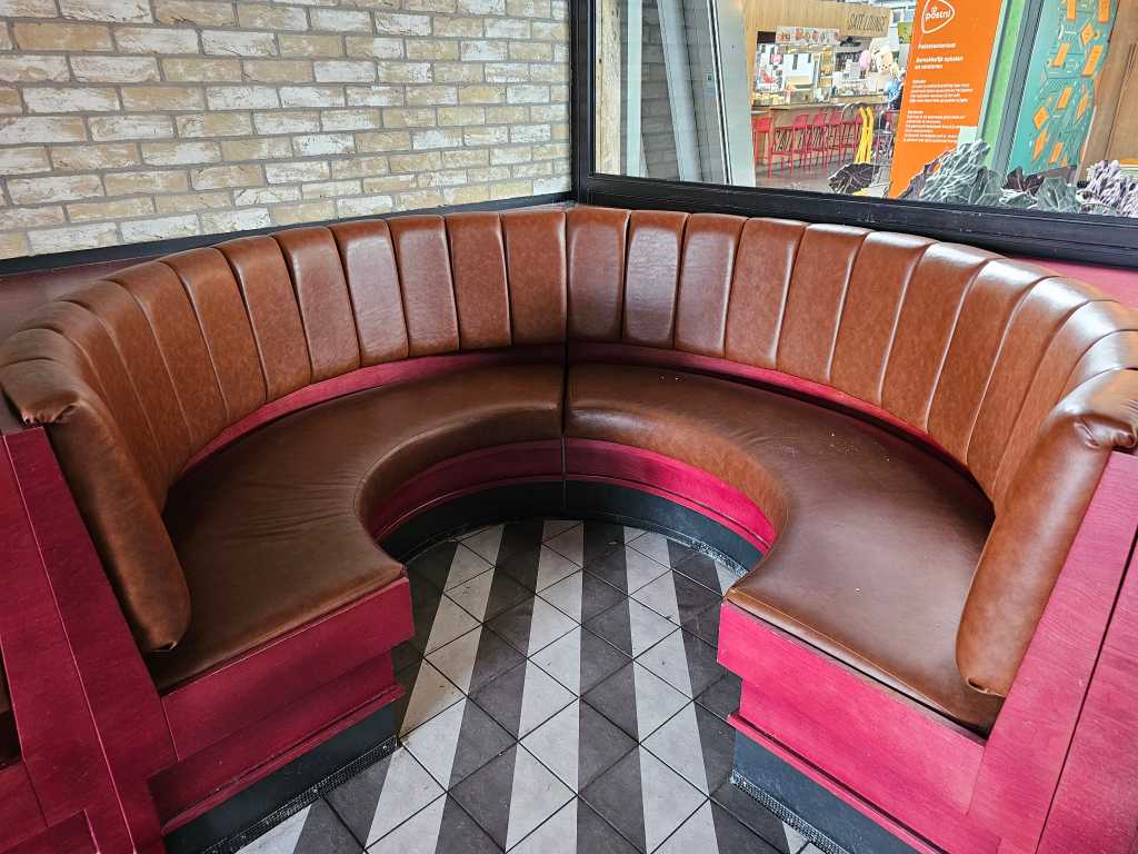 Restaurant round seat
