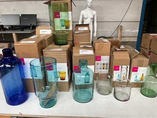 Imperfetto vari vasi e carafe (22x)