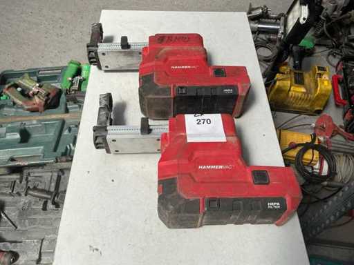 Unité d’extraction de poussière Milwaukee M18-28 CPDEX (2x)