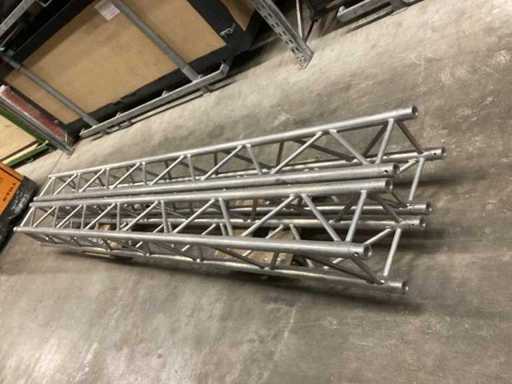 F34 4-Punkt 3,5m Aluminiumtraverse (2x) Global Truss, teilweise mit Verbindern