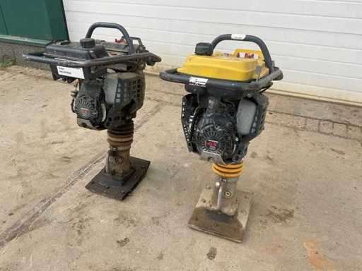 Éperonneur vibratoire Bomag BT60/4 (2x)