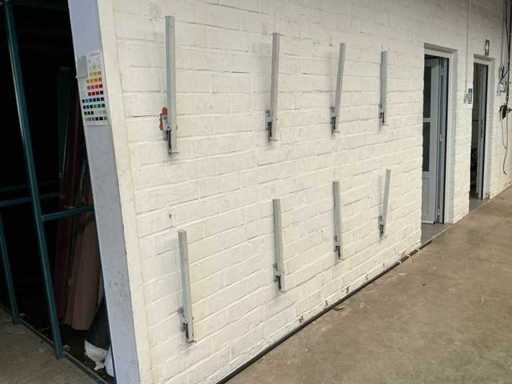 Support mural (5x)