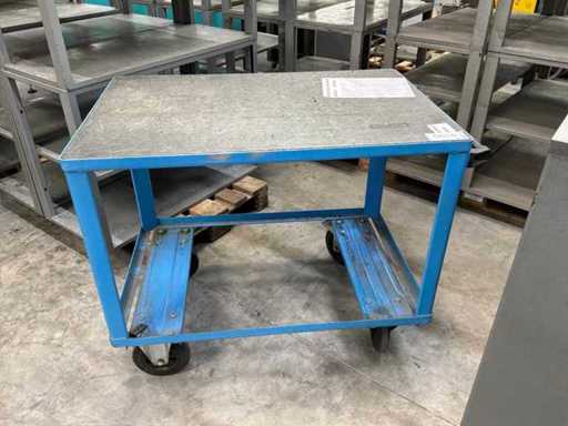 Carrello da trasporto Eurokraft a 2 piani