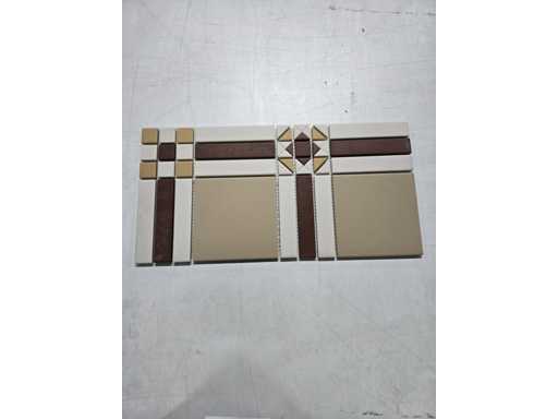 Topcer viktorianische Designs und Ränder 24,7x49,4 cm – 65 Stück