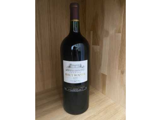 Magnum 1.5 l Château Haut de Rozier 2018 - Côtes de Bordeaux - Rode wijn (x18)