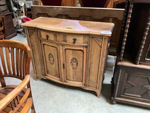 Wooden antique cabinet