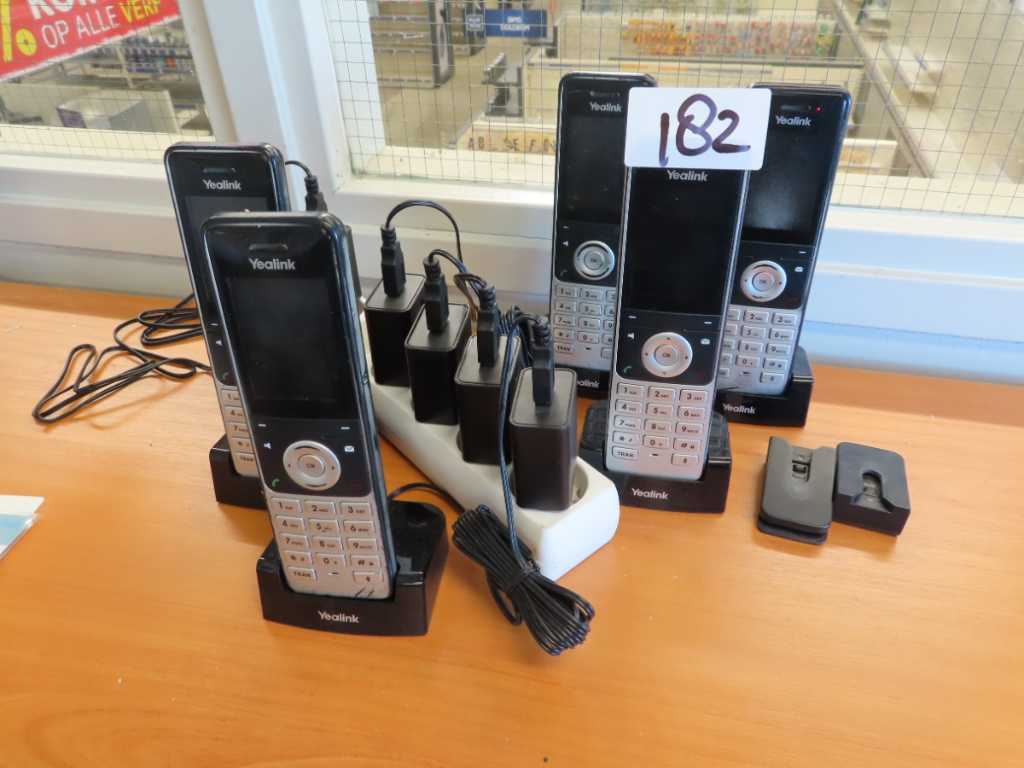 Yealink - W56H - DECT-Telefon (5x)