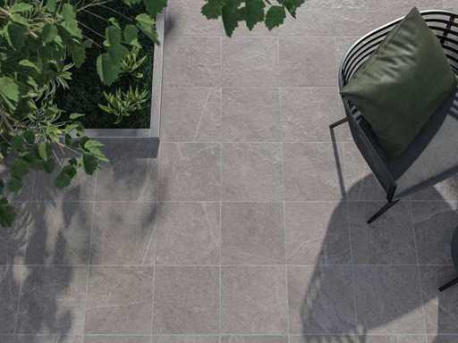 Floor tile 63.84m2 Stoneland Greige antislip 33.3x33.3cm