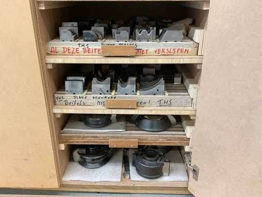 Partij freesgereedschap