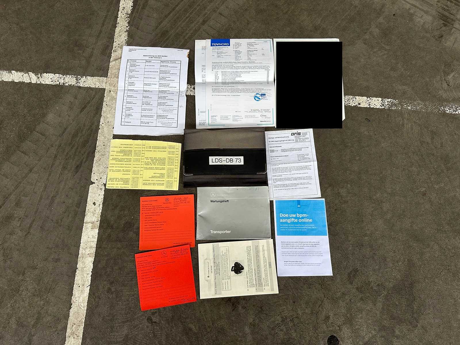 Mercedes-Benz Van 310D High G.V.W. Long/Low 95 PS 1994, V-76-NGP