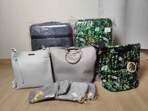 Lot of Carry-on Trolleys (2) - Handbags (2) - Pannier (1) - Toiletry Bags (4)