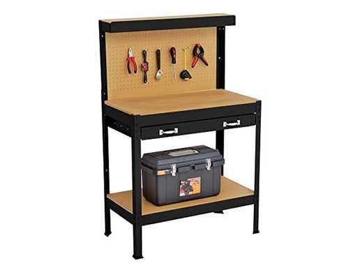 Atrox AYo682 - Banc? de lucru f?r? unelte ?i cutie.