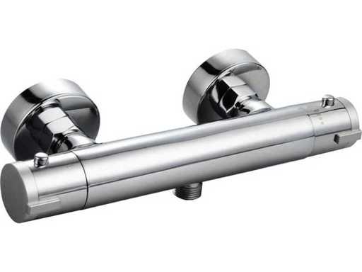 Mélangeur de douche thermostatique London Chrome 19mm