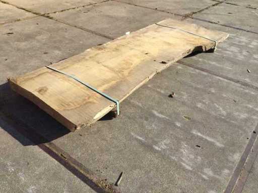 Tree trunk Table top oak 2900x900x90mm