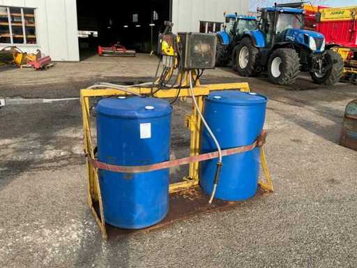 Toevoegpompunit voor hakselaar