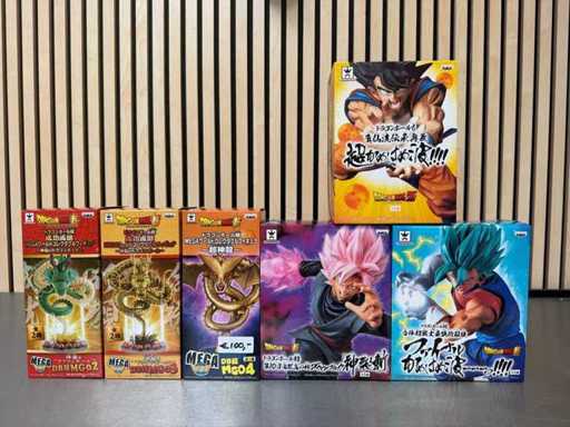 Banpresto / CraneKing - Figurines de la collection Dragon Ball Super (6x)