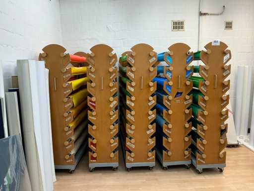 Carretti roll roll in alluminio (5x)