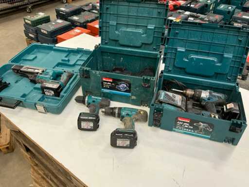 Makita Batteriewerkzeuge (4x)