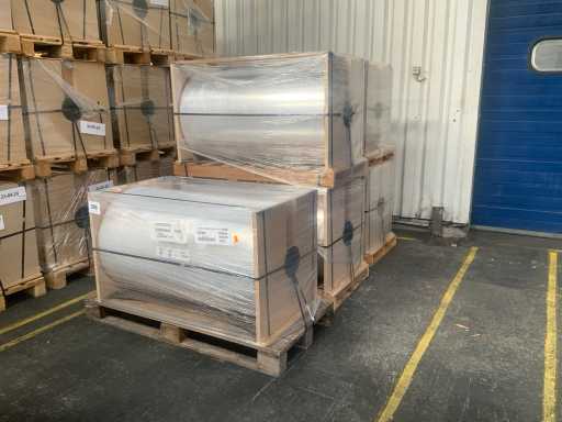 Rouleau de palette Polyflex 45 microns film transparent (5x)