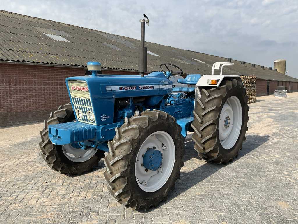 1971 Ford 5000 Dual Power Vierwielaangedreven landbouwtractor