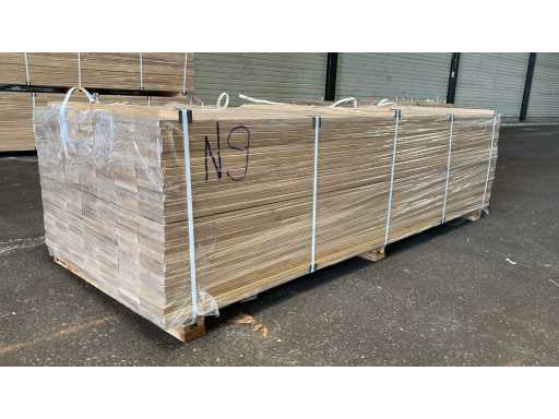 Eikenhout plank 210cm Geschaafd Gedroogd (36x)