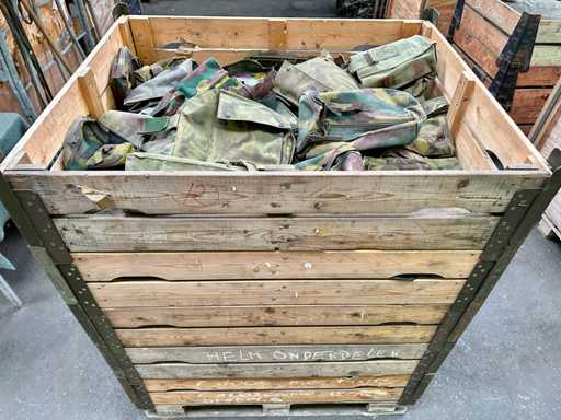 Batch of bags in camouflage print