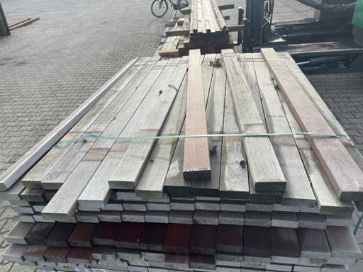 Ipé planks planed 1250x70x25mm (252x)