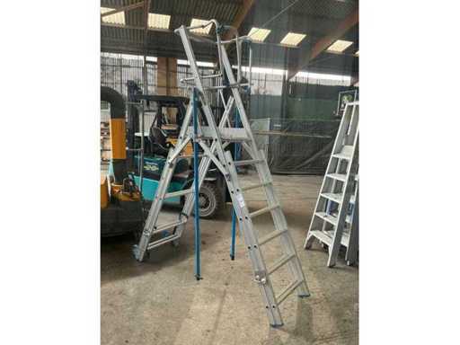 Échelle de plateforme pliante pliante PIR0710 pliable