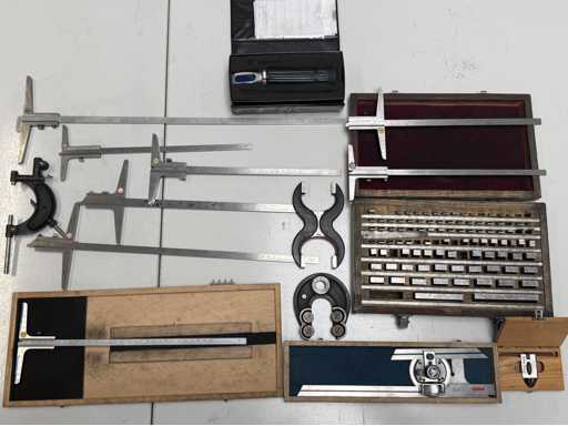   Items of measuring equipment