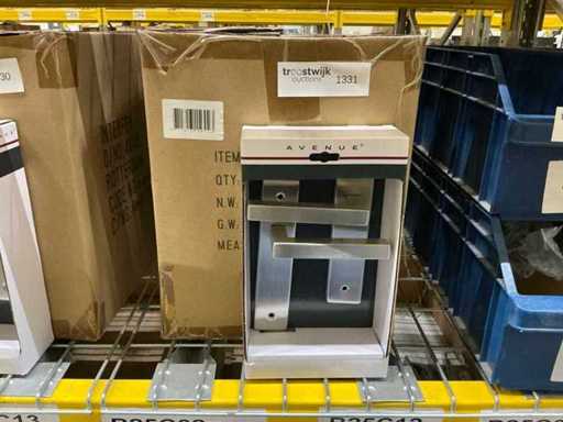 Ferramenta per porte con schermo a scudo cubico (20x)