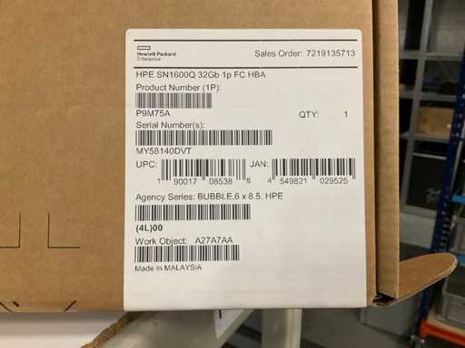 HBA FC HPE SN1600Q 32 Gb 1p