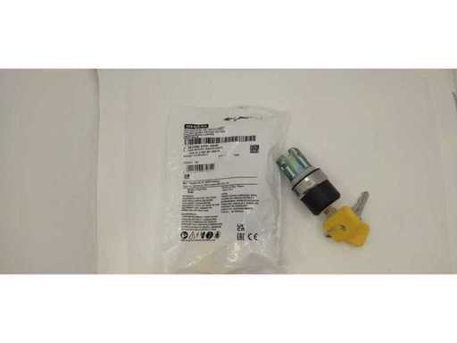 SIEMENS - 3SU1050-4JF01-0AA0 - Sleutelschakelaar Metaal Geel (21x)