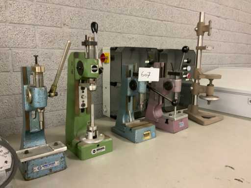 Schmidt / John Chatillon, etc Pressmaschinen (5x)