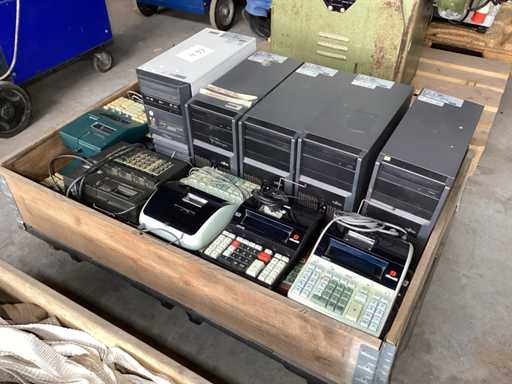 Bürocomputer und Taschenrechner