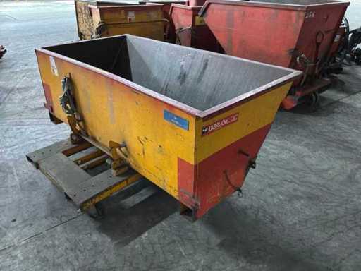 Labruche Benne basculante sur roulettes