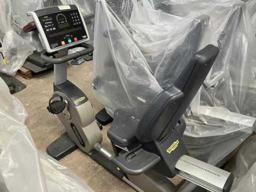 TECHNOGYM - Excite Recline 700 SP - Silver - Recumbent Bike