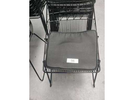 8x chair black (8x)